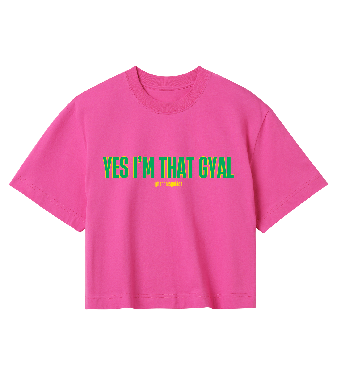 ! LIMITED EDITION ! Yes I'm That Gyal Crop Top